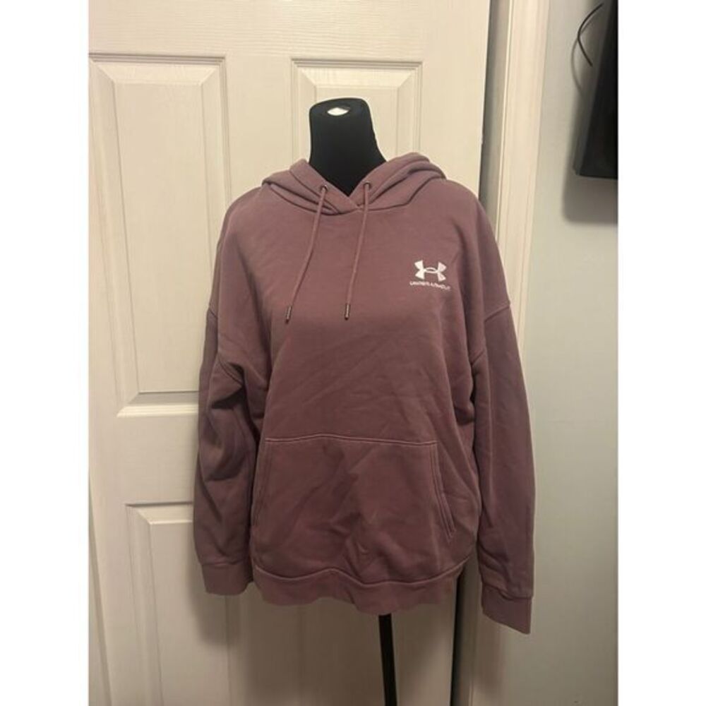 Under Armour Dusty Rose Hoodie with White Logo